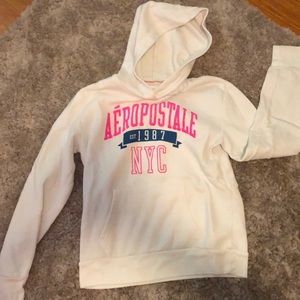 White Aeropostale hoodie